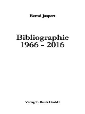 cover image of Bibliographie 1966-2016